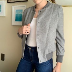 Gray Bomber Jacket Old Navy Fall/Winter